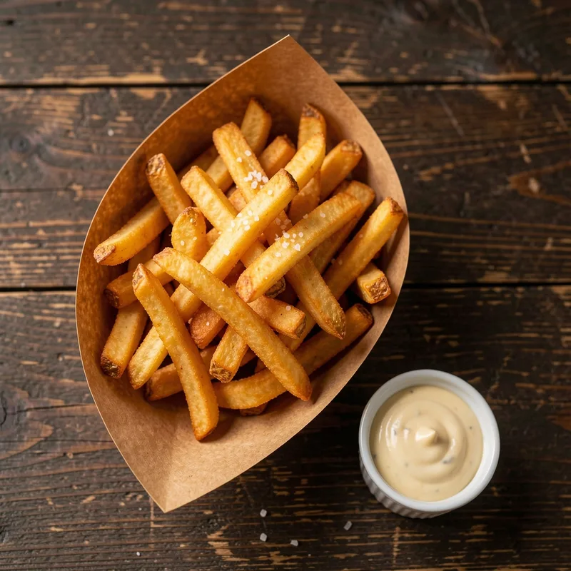 Frites Maison Croustillantes : la Technique de la Double Cuisson