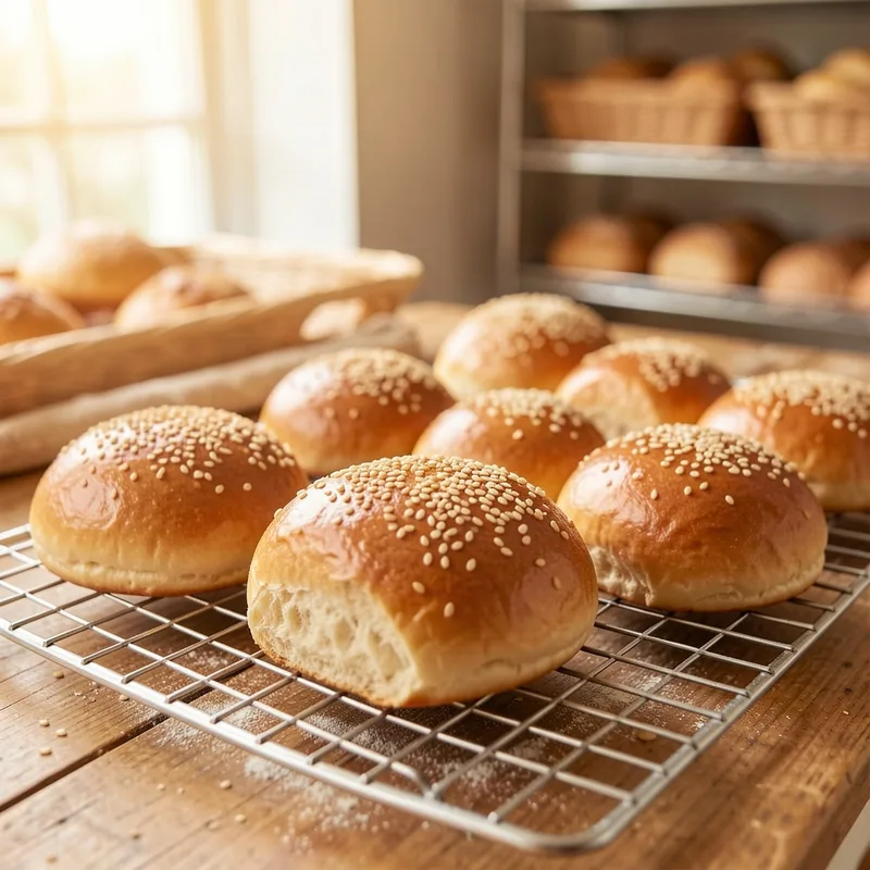 Recette de Pain à Burger Maison : Buns Briochés Moelleux