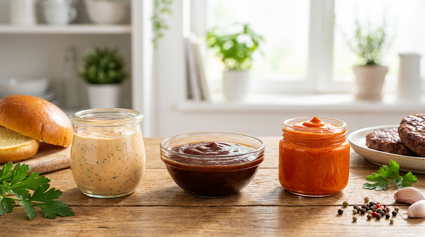 3 Recettes de Sauces Burger Maison Faciles et Délicieuses