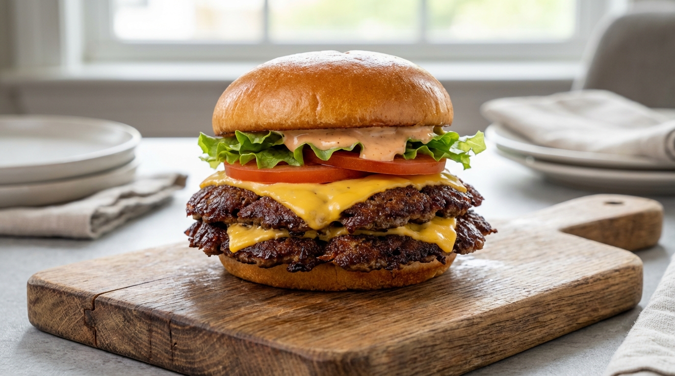 Le Smash Burger : Pourquoi ce Phénomène Culinaire Explose en 2025